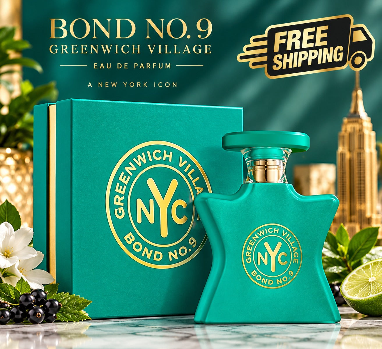 Bond No. 9 Greenwich Village EDP 3.3 oz / 100 ml Unisex – Sandila