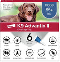 K9 Advantix II Flea and Tick Treatment for Extra Large Dogs – 6 Doses