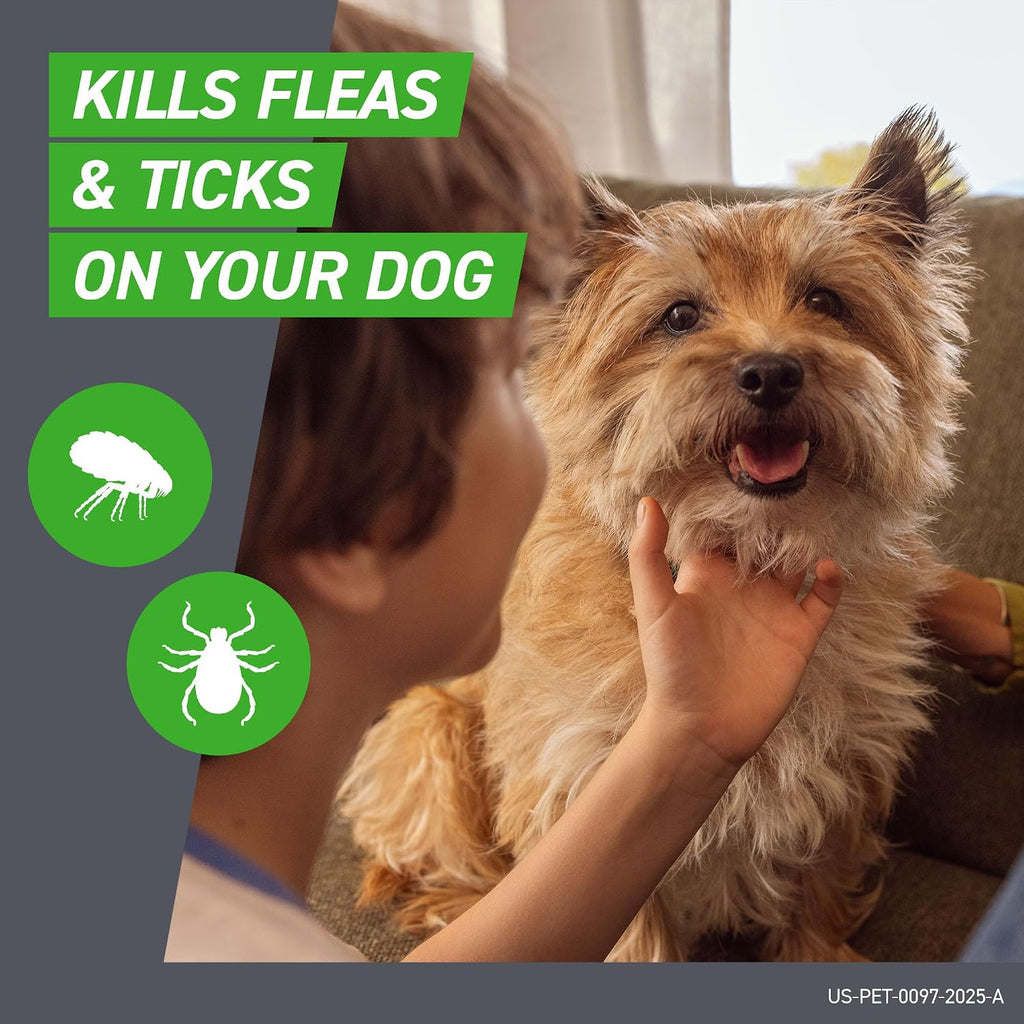 FRONTLINE Plus Flea and Tick Treatment for Medium Dogs 23–44 lbs – 6 Doses, New