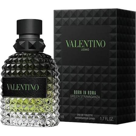 Valentino Born in Roma Uomo Green Stravaganza Eau de Toilette 50 ml / 1.7 oz – Men's Fragrance