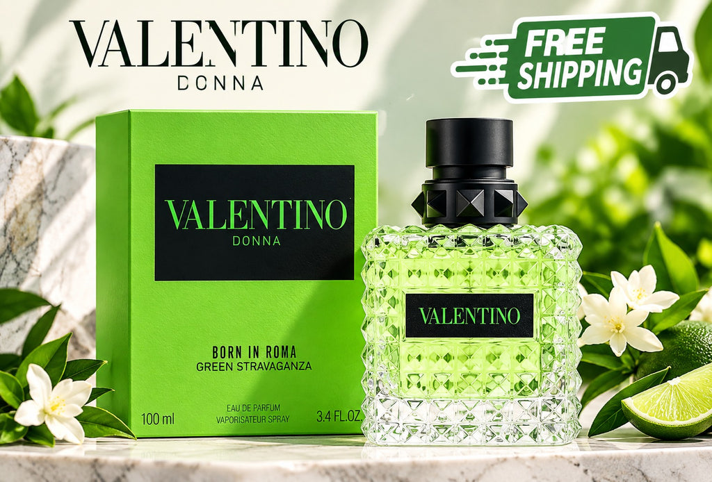 Valentino Donna Born In Roma Green Stravaganza Eau de Parfum 100 ml / 3.4 oz – Women's Fragrance
