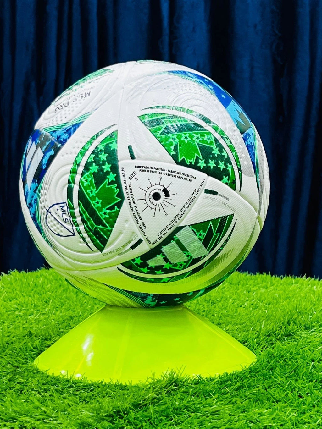 adidas MLS Pro Official Match Ball Size 5 | Official MLS Soccer Ball