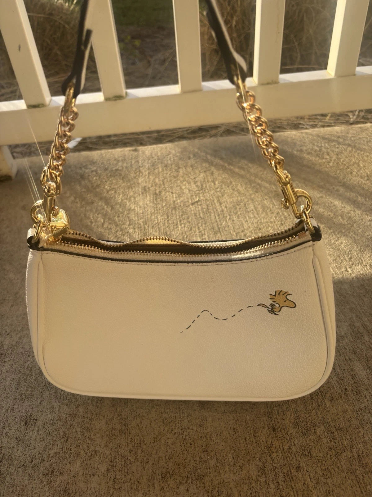 COACH x PEANUTS Teri Shoulder Bag with Snoopy – Designer Handbag