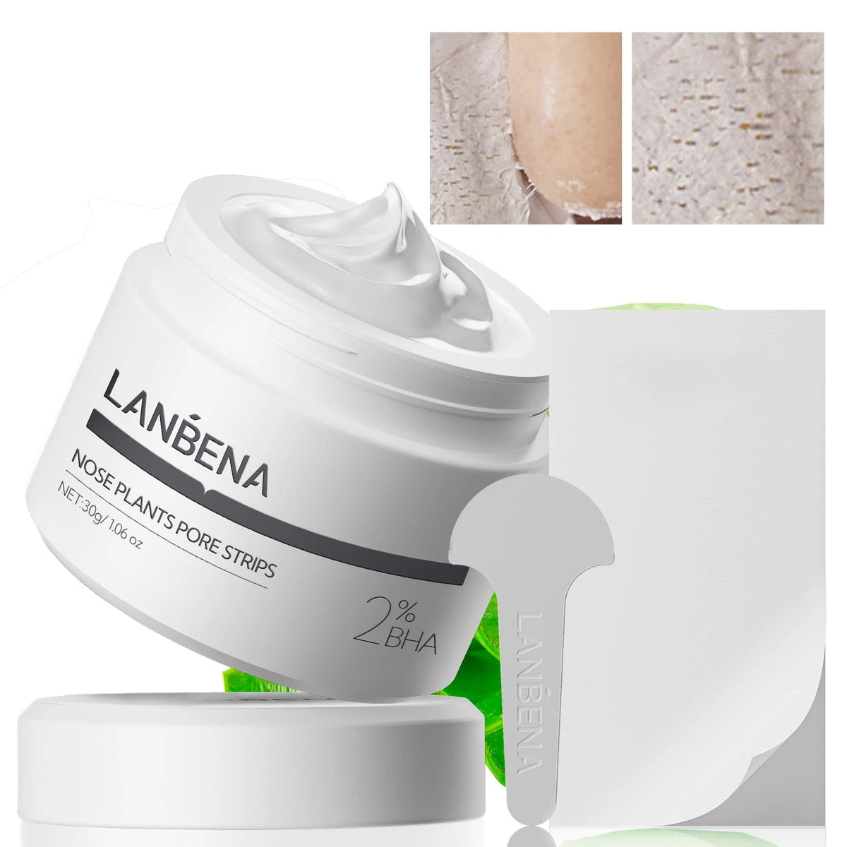 LANBENA Blackhead Remover Mask – 60 Count Pore Cleanser Peel-Off Facial Mask