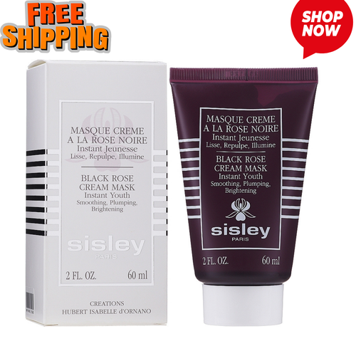 Sisley Paris Black Rose Cream Mask – Instant Youth Radiance Facial Mask 60ml / 2 oz