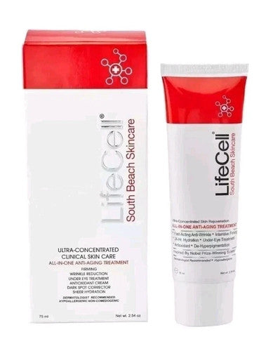 LifeCell South Beach All-In-One Anti-Aging Treatment – 2.54 oz / 75 ml